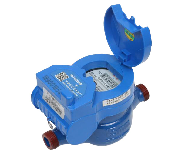 LoRa無(wú)線智能遠(yuǎn)傳水表實(shí)拍圖